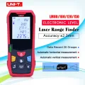 UNI-T laser distance meter 80M 100M 120M 150M rangefinder trena laser tape range finder build electronic level ruler test tools