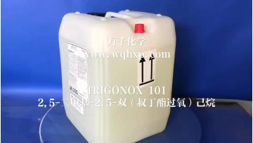 2,5-Dimethyl-2,5-di(tert-butylperoxy) hexane Trigonox 101 Nouryon DHBP CAS 78-63-71