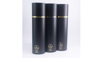 Customized paper tube gift box wine packaging