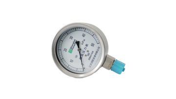 Capsule type pressure gauge