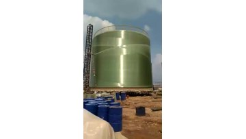 1000m3 Fiberglass FRP Hydrogen Acid Storage Tank FRP Chemical Storage Tanks1