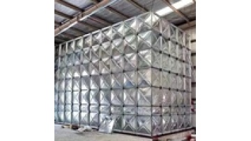 Hot Dipped Galvanized Panels & Sectional Stainless Steel 304/306 Water Tanks for Elevated Moulded Processing Services1