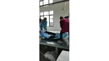 stretcher  sheet testing the loading 130kg-150kg