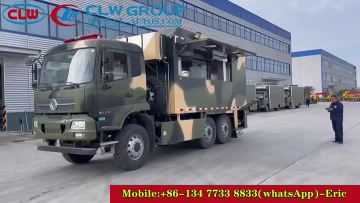 Dongfeng 6X6 Mobile Fast Food Truck for Mlitary