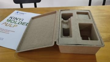 H20-Disposable Recycled Cardboard Molded Custom Box Insert1
