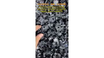 Plastic parts trimming machine