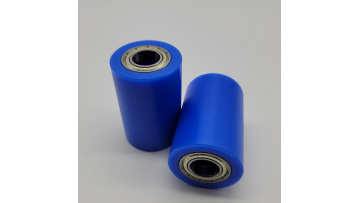 blue rubber bearings