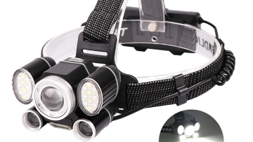 USB Rechargeable XHP50 headlamp Headlight high powerful COB head lamp torch ZOOM Head light Use 2*18650 batteries1