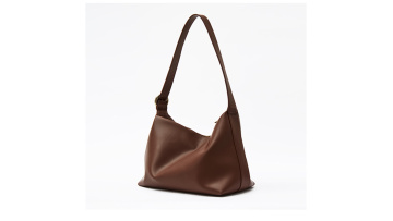 Minimalist Niche Leather Cowhide Stylish Commuter 