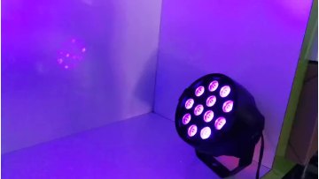 LED Waterproof  Purple stage Par light Disco DJ Beam Projector Club Light For Party Holiday Stage Show Theatre Bar1
