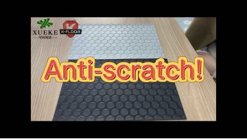 non-slip floor rolls-anti-scratch test