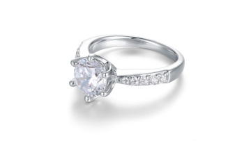 New Factory price Moissanite diamond wedding ring band for woman1