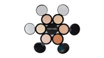 Natural Cosmetics Manufacturers Waterproof Pressed Powder Foundation Makeup Concealer Palette Private Label1
