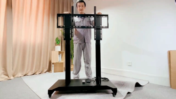 Modern Elegant design intelligent Lift Height Adjustable TV Stand Lift for 52-81 inch LCD LED TV1