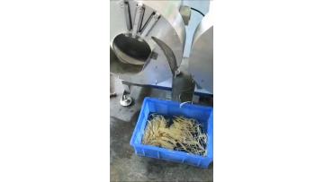 Potato shredding machine 