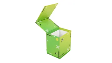 Book-Shaped Box with Magnetic Closure Advanced Exquisite Gift Box Holographic Foil Stamping Custom Printed Logo1