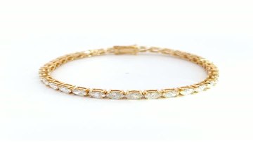 tennis bracelet lab grown
