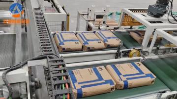 Push bale for high palletizing