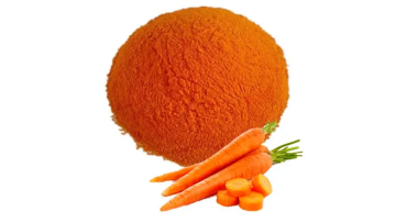 Carrot juice powder