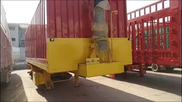 3 axle 40cbm dump truck