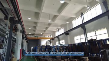 Mold warehouse and finished product warehouse