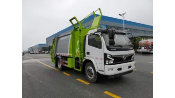 Eco-Friendly Dongfeng 4X2 9cbm Compression Refuse Truck for Residential Community Waste Collection1