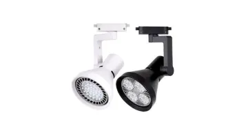 LED Track Spotlight, Background Wall Spotlight, COB Aluminum Rail Light Installation1