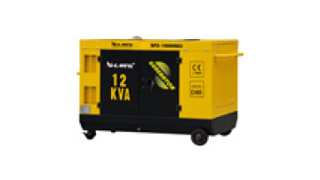 water radiator cooled 2V80 engine 10kw silent diesel generator1