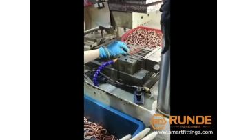 extruading copper y bends