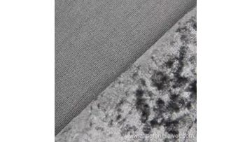 Crush Velvet Fabric Warp Knit