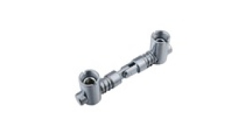Adjustable Angle Profile Connector for Various Aluminum Profiles 302.0202A.011