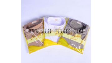 high quality polyester men's abayas dubai qatar thobe islamic clothing qamis1