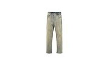 High Street Splash Jeans Ripped Loose Straight tacked Jeans Mens Jeans Trousers1