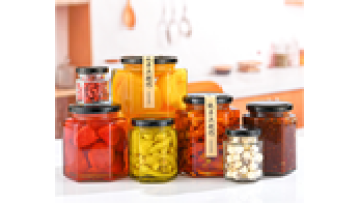 250ml 500ml Glass Jar Round Shape With Metal Cap Rust Proof Air Tight Multi-use Glass Jar For Wedding And Home Decorations1