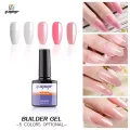 Yayoge Nail Extension Gel Pink White Clear Poly Builder Gel In a Bottle For Nails Finger Extensions Form Tips Manicure Nail Art