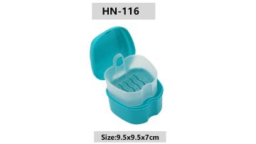 Colorful Baby Teeth Case Clear Transparent Chic Dental  Orthodontic Invisible Braces Case Cleaning Dental Box1