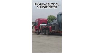 Textile sludge dryer