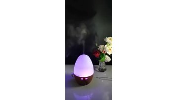 130ML Unique egg shape ultrasonic  essential oil diffuser 7 colors LED light usb oil Humidifier diffusers1