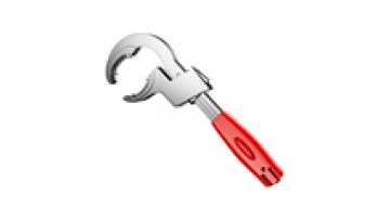 25-80mm Adjustable Size Wrench Bathroom Adjustable Wrench Plumbing Sink Installation Tool1
