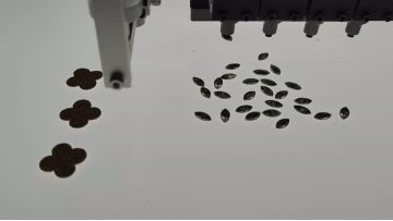 Diamond drilling machine for four-leaf clover stone setting