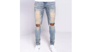 Men Jeans Designs Mens Streetwear Stacked Skinny Jeans with Pockets1