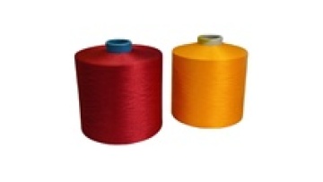 Sock Yarn DTI 180/48/1H NIM High Stretch Polyester Dyed Yarn for Football Sock Producing1