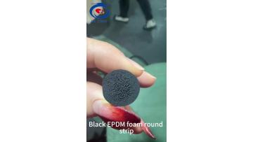 epdm foam round strip