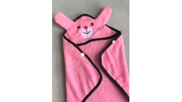 Wholesale Pet Drying Absorbent Microfiber hooded Dog Towel1