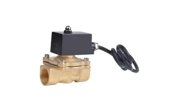 3/8′′ to 2′′ Explosion Proof 2 Way Normally Closed Water Air Gas Brass Solenoid Valve 12V 24V 110V 220V1