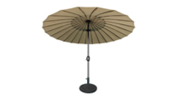 Waterproof Outdoor Garden Glass Fiber 2.7M Patio Umbrella Parasol Stand1
