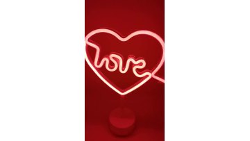 Led Fancy 2Sides Luminescence Gift Bedroom Decoration Table Neon Light Gift Holiday Party Children's Day Toy Animal  Night Light1