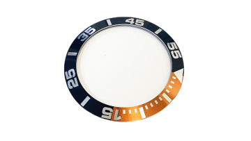 Aluminum bezel insert 