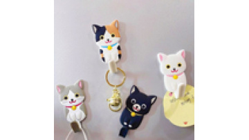 Custom Pvc Fridge Magnet Hook Cute Cartoon Strong Refrigerator Sticker with Seamless Hook Souvenir Refrigerator Magnets  Pvc1
