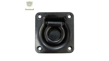 GL-14138P Black Snap Back Spring Tie Down Ring